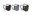 Picture of K&N Polyester Cloth Face Cover 2 Pack - Black