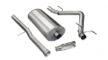 Picture of Corsa 2011-2013 Chevrolet Silverado Crew Cab-Short Bed 1500 6-2L V8 Polished Sport Cat-Back Exhaust