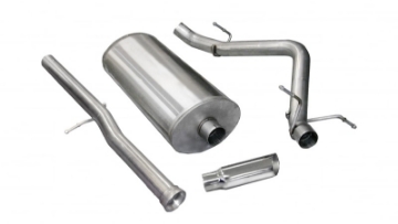 Picture of Corsa 2011-2013 Chevrolet Silverado Crew Cab-Short Bed 1500 6-2L V8 Polished Sport Cat-Back Exhaust