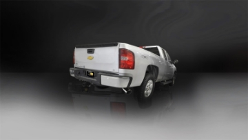 Picture of Corsa 2011-2013 Chevrolet Silverado Crew Cab-Short Bed 1500 6-2L V8 Polished Sport Cat-Back Exhaust