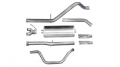 Picture of Corsa 2011-2013 Chevrolet Silverado Crew Cab-Short Bed 1500 6-2L V8 Polished Sport Cat-Back Exhaust