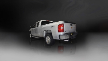 Picture of Corsa 2011-2013 Chevrolet Silverado Crew Cab-Short Bed 1500 6-2L V8 Polished Sport Cat-Back Exhaust