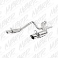 Picture of MBRP 05-09 Ford Shelby GT500 - GT Dual Split Rear Race Version, T409 4in Tips Exhaust System