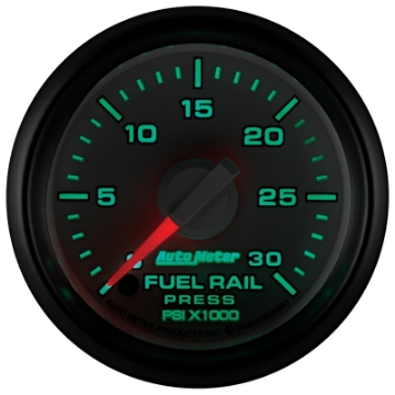 Picture of Autometer Factory Match Diesel Fuel Rail Pressure Gauge 52-4mm 0-30K PSI SE, Cummins 6-7 L, Dodge