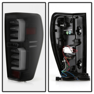 Picture of Spyder GMC Sierra 19-20 Incandescent Bulb Model Only LED Tail Lights-Black Smoke ALT-YD-GS19-LED-BSM