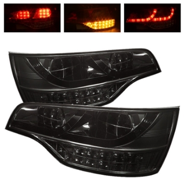 Picture of Spyder GMC Sierra 19-20 LED Model Only LED Tail Lights - Black Smoke ALT-YD-GS19LED-LED-BSM