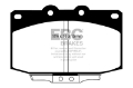 Picture of EBC 86-89 Mazda RX7 2-4 1-3 RotaryVented Rear Rotors Greenstuff Front Brake Pads