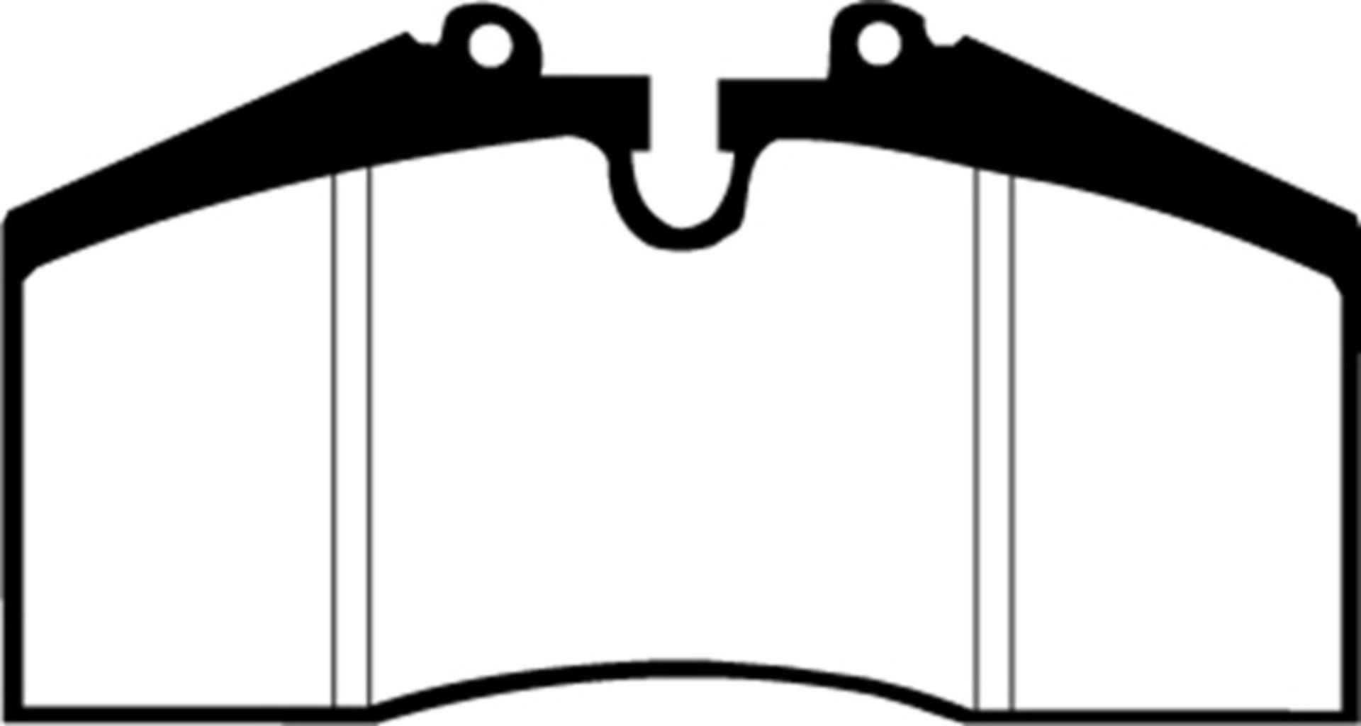 Picture of EBC 86-91 Porsche 928 5-0 Greenstuff Front Brake Pads