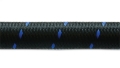 Picture of Vibrant -10 AN Two-Tone Black-Blue Nylon Braided Flex Hose 10 foot roll