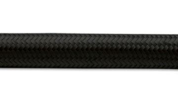 Picture of Vibrant -10 AN Black Nylon Braided Flex Hose 20 foot roll