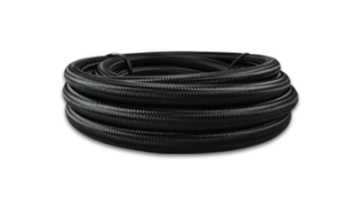 Picture of Vibrant -12 AN Black Nylon Braided Flex Hose 5 foot roll