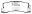 Picture of EBC 86-92 Toyota Corolla 1-6 Yellowstuff Rear Brake Pads