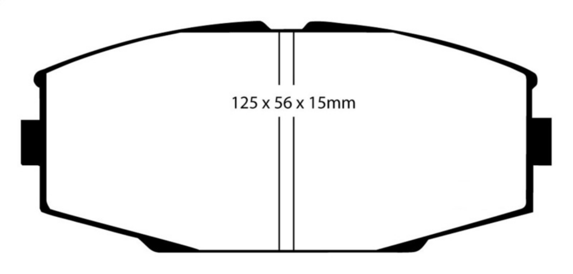 Picture of EBC 86-92 Toyota Supra 2-8 Redstuff Front Brake Pads