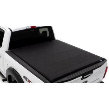 Picture of Lund 20-23 Chevrolet Silverado 2500-3500 6-9ft- Bed Genesis Roll Up Tonneau Cover - Black