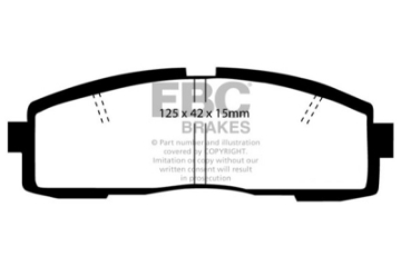 Picture of EBC 86-92 Toyota Supra 2-8 Ultimax2 Rear Brake Pads