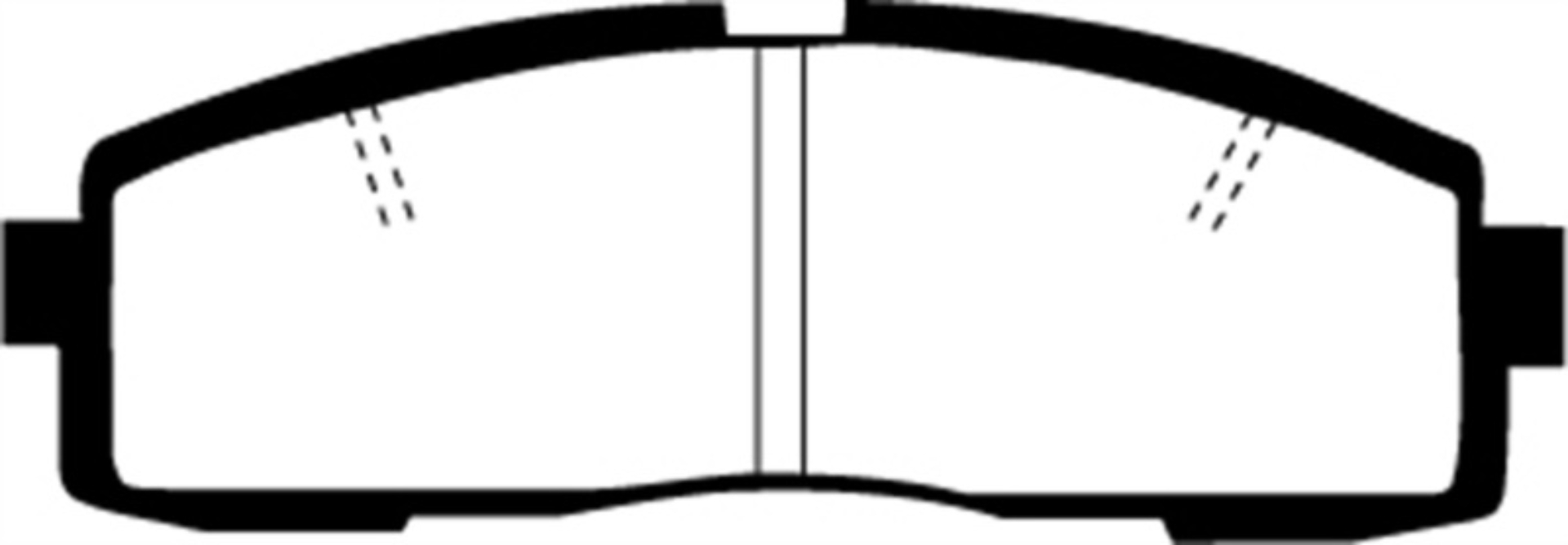 Picture of EBC 86-92 Toyota Supra 2-8 Yellowstuff Rear Brake Pads