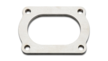 Picture of Vibrant T304 SS 4 Bolt Flange for 3in O-D- Oval tubing