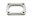 Picture of Vibrant T304 SS 4 Bolt Flange for 4in O-D- Oval tubing