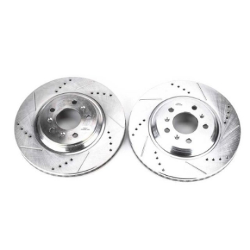 Picture of Power Stop 08-09 Buick Allure Front Evolution Drilled & Slotted Rotors - Pair