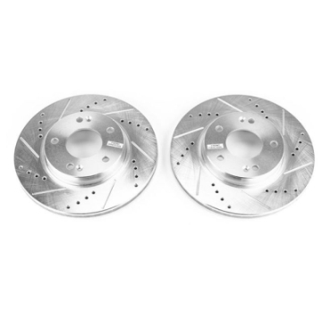 Picture of Power Stop 17-19 Hyundai Ioniq Front Evolution Drilled & Slotted Rotors - Pair