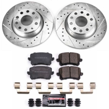Picture of Power Stop 2009 Volkswagen Passat Rear Z23 Evolution Sport Brake Kit