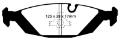 Picture of EBC 87-88 BMW M5 3-5 E28 Redstuff Rear Brake Pads