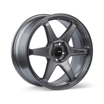 Picture of Enkei T6R 18x9-5 38mm Offset 5x114-3 Bolt Pattern 72-6 Bore Matte Gunmetal Wheel
