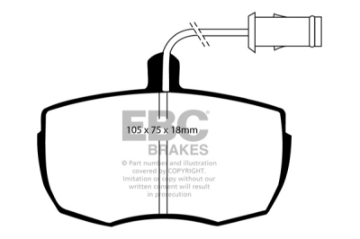 Picture of EBC 87-89 Land Rover Range Rover 3-5 Ultimax2 Front Brake Pads