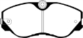 Picture of EBC 87-89 Nissan 300ZX 3-0 Turbo Redstuff Front Brake Pads