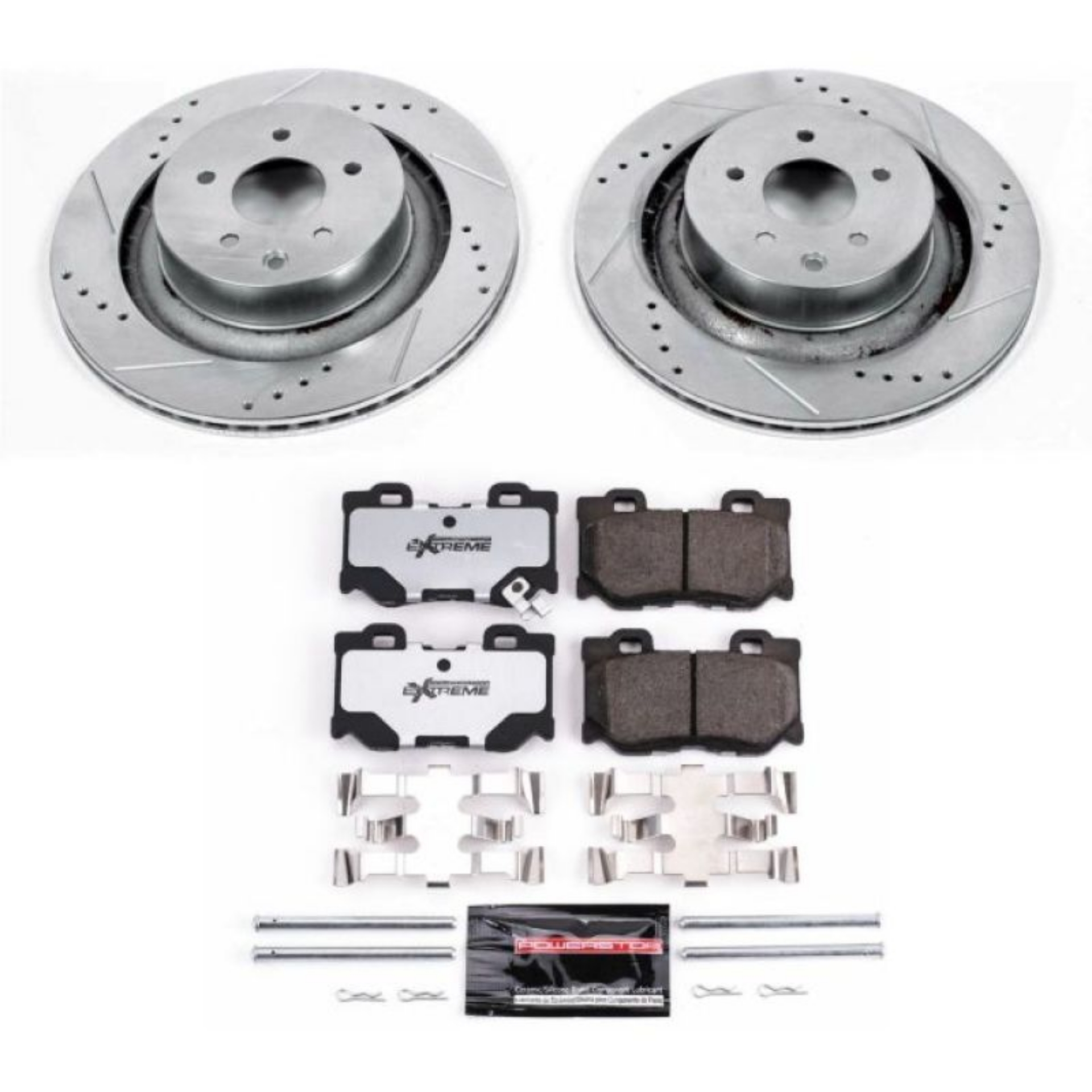Picture of Power Stop 08-13 Infiniti G37 Rear Z26 Street Warrior Brake Kit