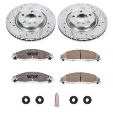 Picture of Power Stop 05-08 Pontiac Grand Prix Front Z26 Street Warrior Brake Kit