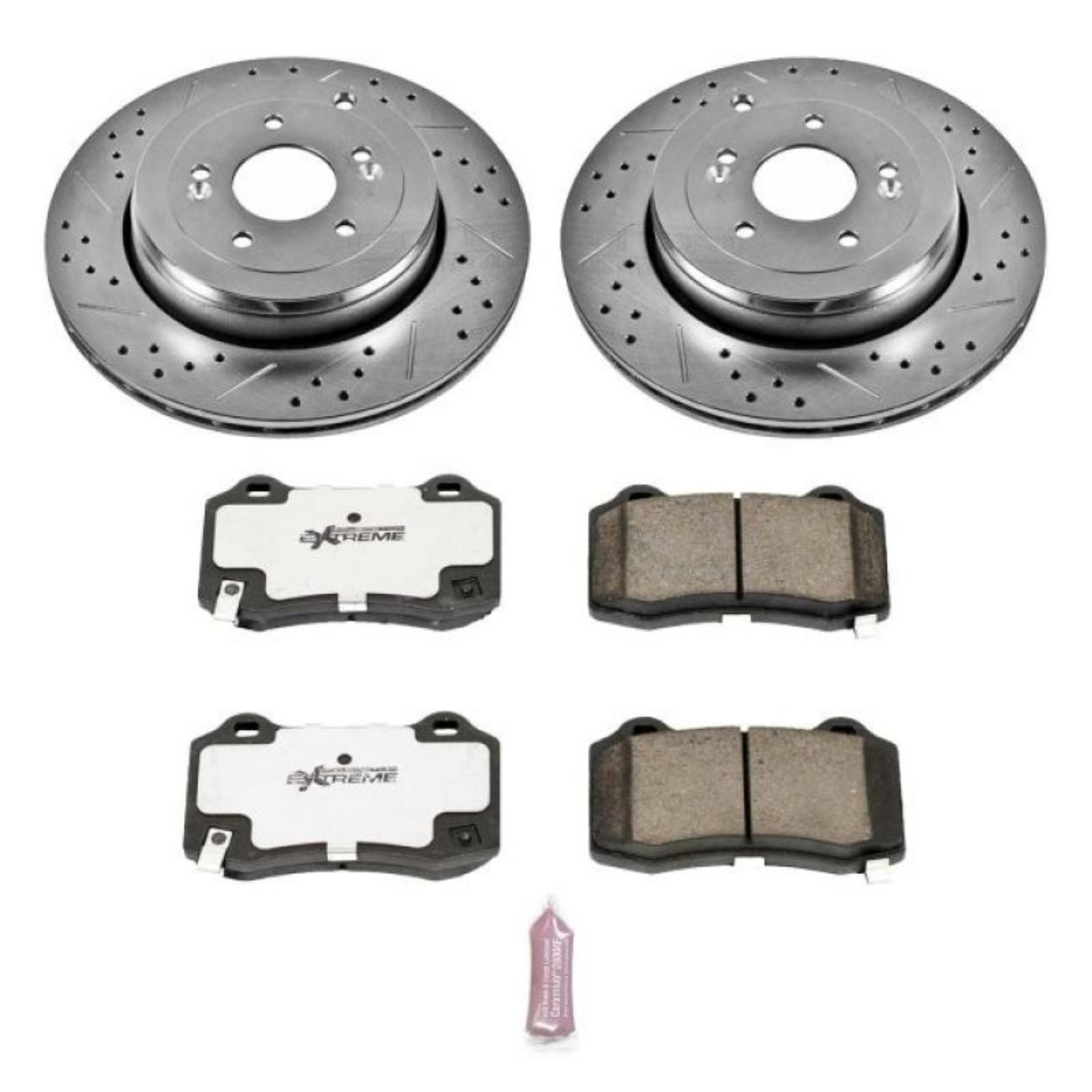 Picture of Power Stop 10-16 Hyundai Genesis Coupe Rear Z26 Street Warrior Brake Kit