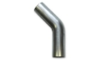 Picture of Vibrant 2-375in OD T304 SS 45 Deg Mandrel Bend 6in Leg Length