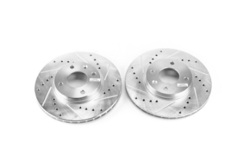 Picture of Power Stop 16-19 Chevrolet Spark Front Evolution Drilled & Slotted Rotors - Pair