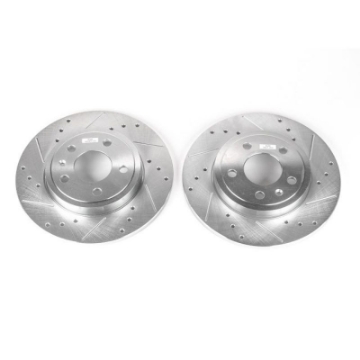 Picture of Power Stop 05-09 Audi A4 Rear Evolution Drilled & Slotted Rotors - Pair