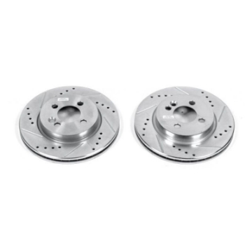 Picture of Power Stop 07-09 Mini Cooper Front Evolution Drilled & Slotted Rotors - Pair