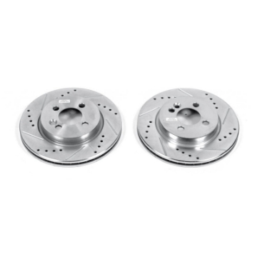 Picture of Power Stop 07-09 Mini Cooper Front Evolution Drilled & Slotted Rotors - Pair