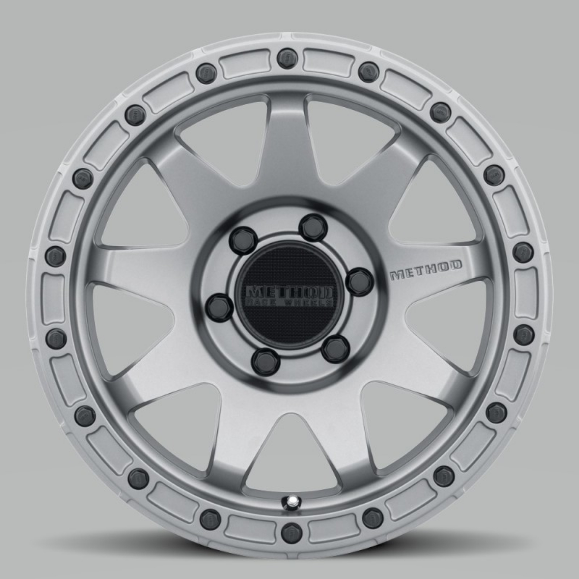 Picture of Method MR317 17x8-5 0mm Offset 6x135 87mm CB Matte Titanium Wheel