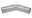 Picture of Vibrant 1-5in O-D- Universal Aluminum Tubing 45 degree bend - Polished