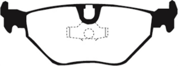 Picture of EBC 87-91 BMW M3 2-3 E30 Ultimax2 Rear Brake Pads