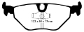 Picture of EBC 87-91 BMW M3 2-3 E30 Yellowstuff Rear Brake Pads