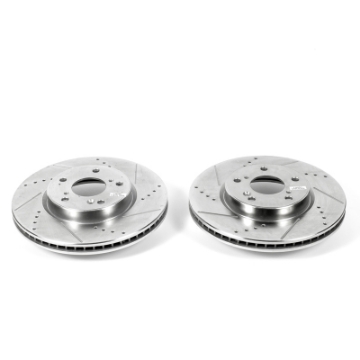 Picture of Power Stop 13-19 Honda Accord Front Evolution Drilled & Slotted Rotors - Pair