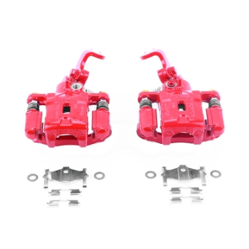 Picture of Power Stop 05-06 Hyundai Elantra Rear Red Calipers w-Brackets - Pair