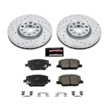 Picture of Power Stop 16-18 Fiat 500X Front Z23 Evolution Sport Brake Kit