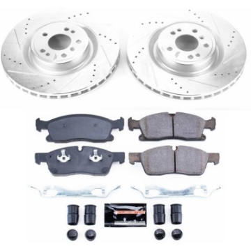 Picture of Power Stop 13-16 Mercedes-Benz GL350 Front Z23 Evolution Sport Brake Kit