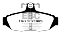 Picture of EBC 87-93 Ford Mustang 5-0 Yellowstuff Rear Brake Pads
