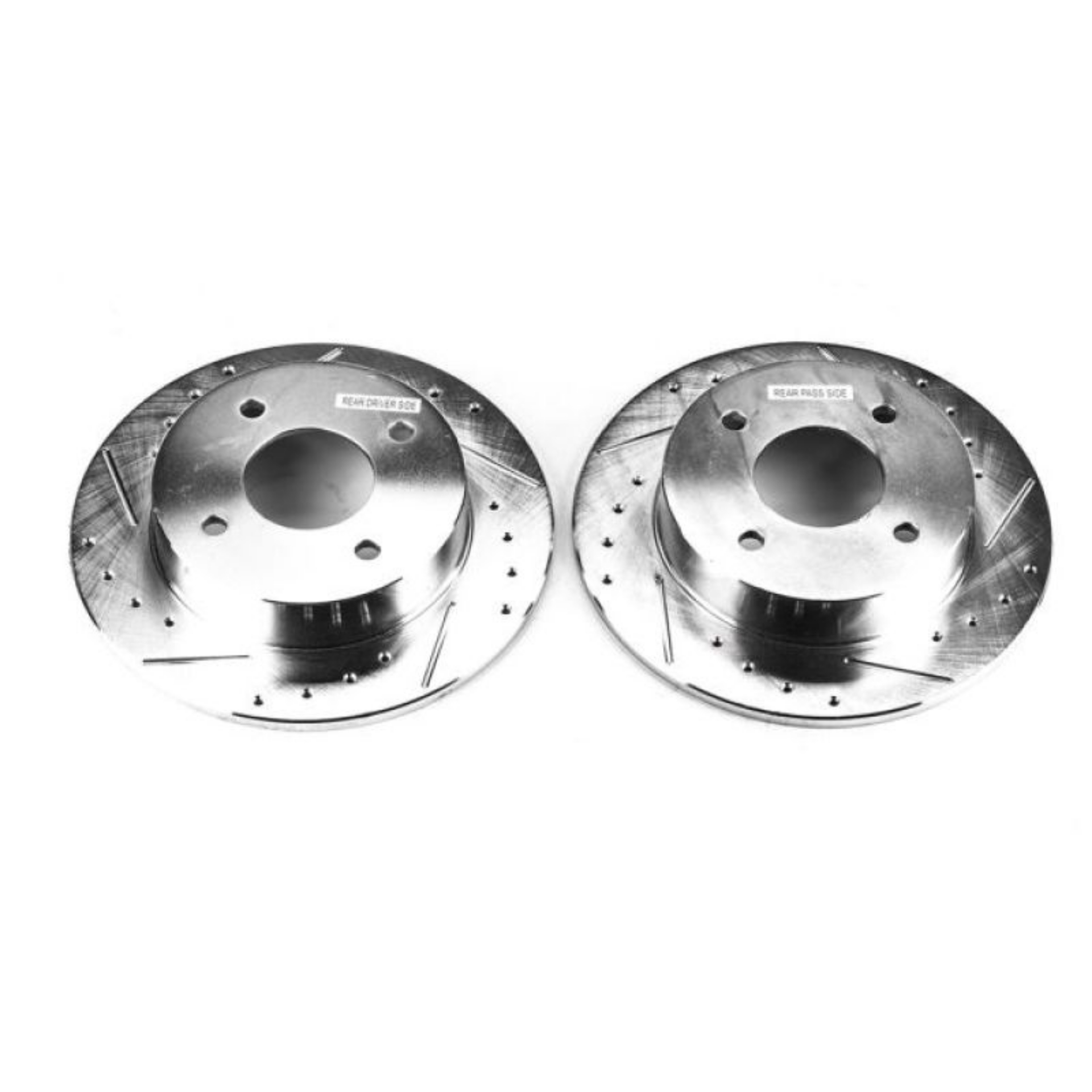 Picture of Power Stop 89-98 Nissan 240SX Rear Evolution Drilled & Slotted Rotors - Pair