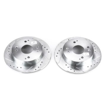 Picture of Power Stop 1997 Acura CL Rear Evolution Drilled & Slotted Rotors - Pair