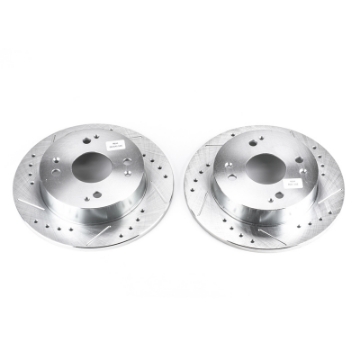 Picture of Power Stop 1997 Acura CL Rear Evolution Drilled & Slotted Rotors - Pair