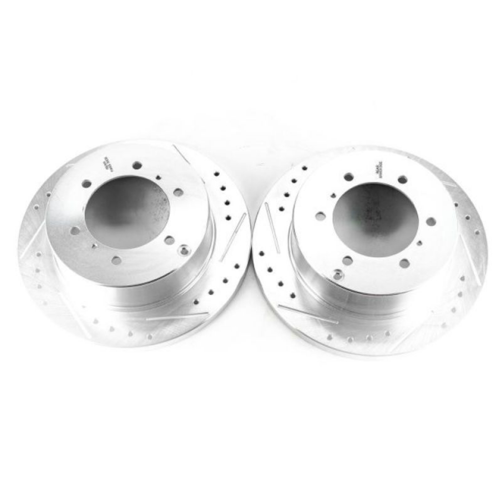 Picture of Power Stop 92-00 Mitsubishi Montero Rear Evolution Drilled & Slotted Rotors - Pair